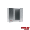 Extreme Max 5001.6305 C-Fold Paper Towel Dispenser for Enclosed Race Trailer, Shop, Garage, Storage - Silver
